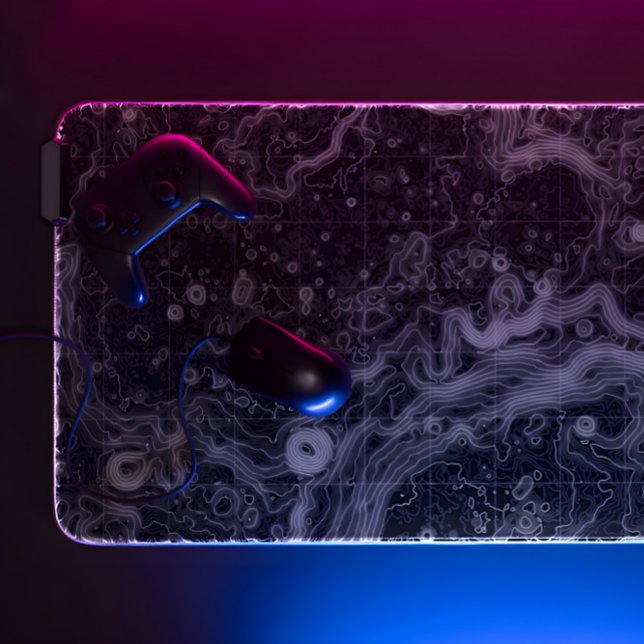 Alfrombrillas De Escritorio alfombra de escritorio topográfico negra (Subido por el creador)