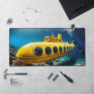 Alfrombrillas De Escritorio ¡Alfombrilla de escritorio Submarino Amarillo!