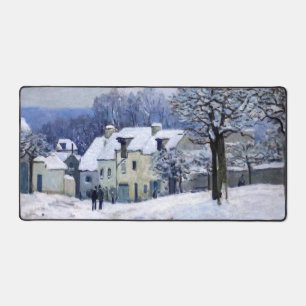 Alfrombrillas De Escritorio Alfred Sisley - Place Chenil en Marly, efecto de n