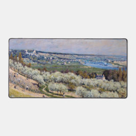 Alfrombrillas De Escritorio Alfred Sisley - Terraza en Saint-Germain, primaver