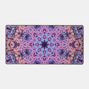 Alfrombrillas De Escritorio Alien Purple Psychedelic Kaleidoscopic Mandala