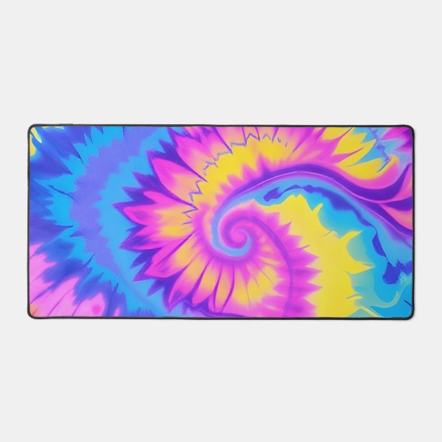 Alfrombrillas De Escritorio Almohadilla ancha para ratón vibrante de tinta (Anverso)