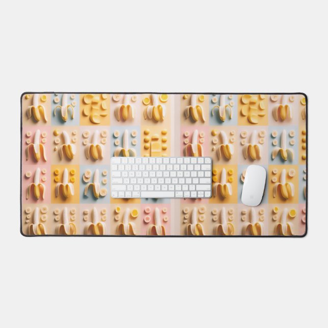 Alfrombrillas De Escritorio Almohadilla de banana (Teclado y ratón)