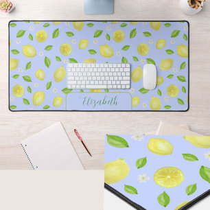 Alfrombrillas De Escritorio Almohadilla de escritorio grande de limones adorab