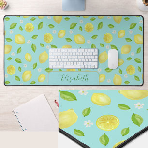 Alfrombrillas De Escritorio Almohadilla de escritorio grande de limones adorab