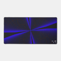 Almohadilla del ratón de la hoja de trébol geométr