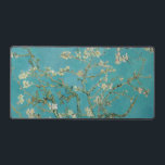 Alfrombrillas De Escritorio Almond Blossom, Oil Painting, Vincent Van Gogh<br><div class="desc">Vincent Van Gogh,  February 1890
oil on canvas
post-impressionist oil painting depicting a flowering blooming almond tree with white flowers and green-blue branches against a muted teal background

sophisticated elegant fancy chic quirky boho stately eclectic bohemian maximalist fine modern classic art decor</div>