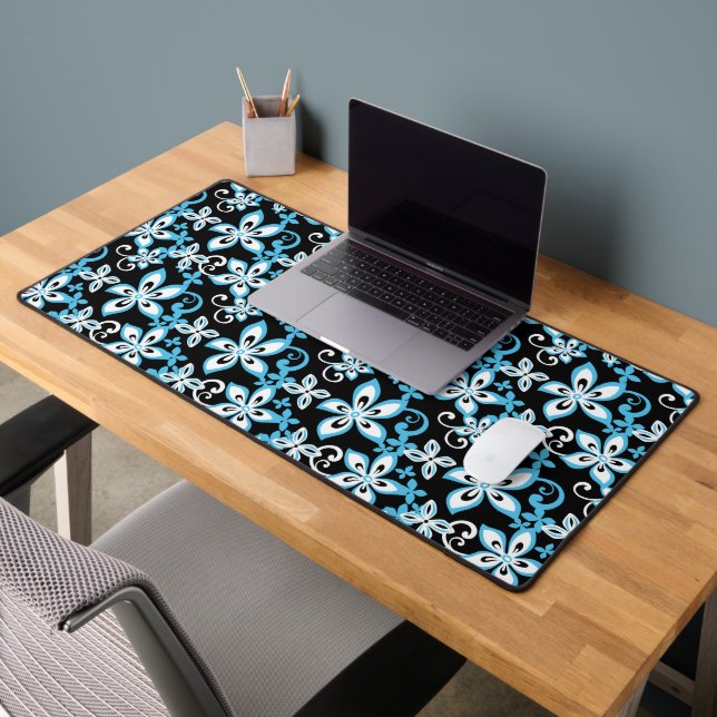 ALFROMBRILLAS DE ESCRITORIO ALOHA HAWAII (NEGRO/AZUL) (Oficina 2)