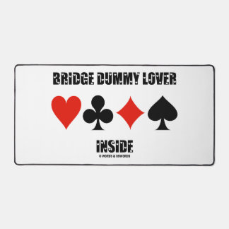 Alfrombrillas De Escritorio Amante del muñeco de bridge dentro de cuatro palos