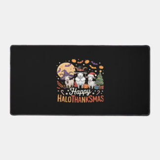 Alfrombrillas De Escritorio Amantes de los animales Felices Hallothanksmas Ess