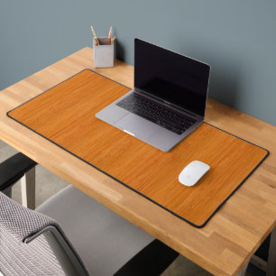 Alfrombrillas De Escritorio Amber Bamboo Wood Grain Look