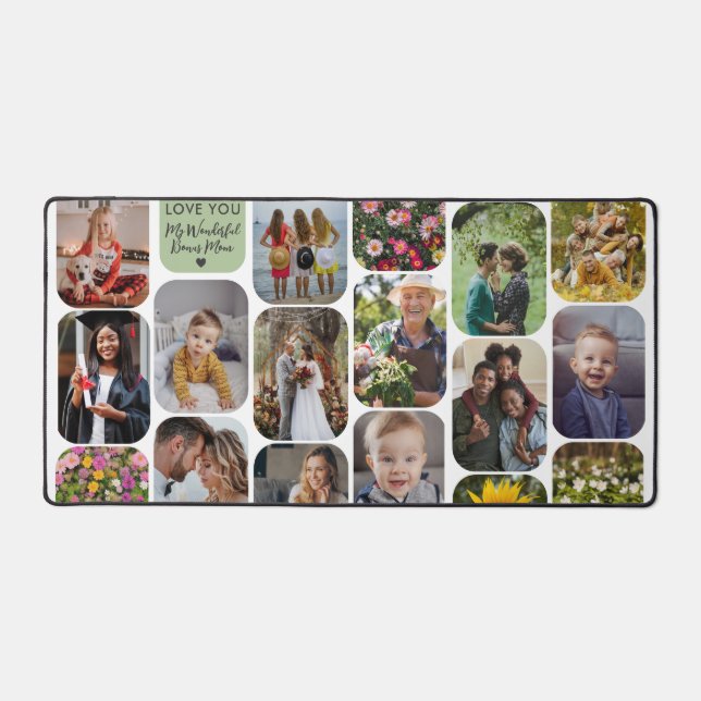 Alfrombrillas De Escritorio Añade 17 fotos Modern White Love Bonus Mom (Anverso)