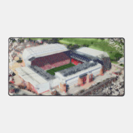 Alfrombrillas De Escritorio Anfield Stadium Liverpool - Artistic Watercolour