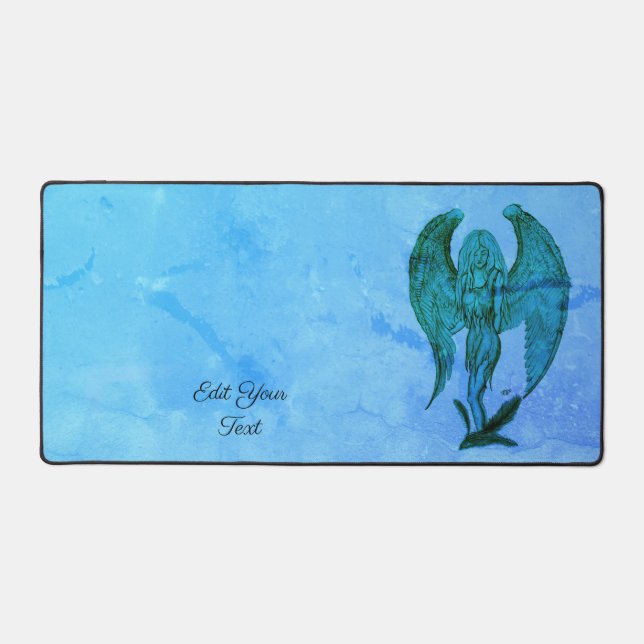 Alfrombrillas De Escritorio Ángel al estilo tatuaje (Anverso)