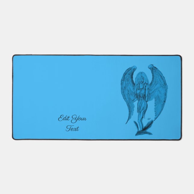 Alfrombrillas De Escritorio Ángel al estilo tatuaje (Anverso)