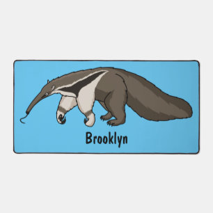 Alfrombrillas De Escritorio Anteater feliz personalizado ilustracion