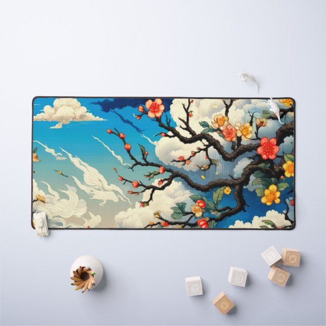 Alfrombrillas De Escritorio Árbol artístico (Mesa para niños)