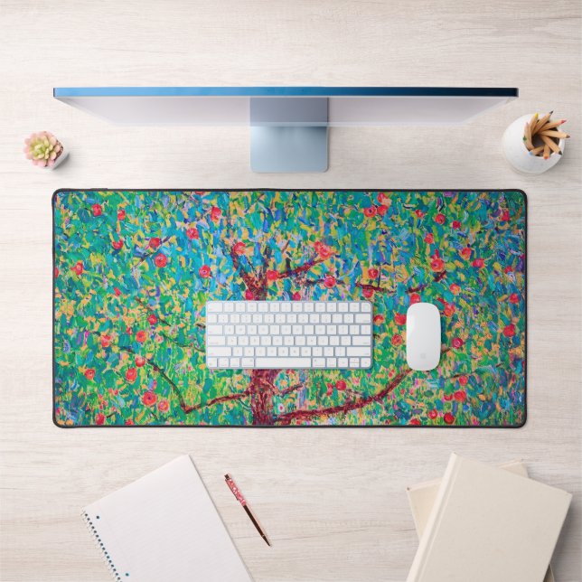 Alfrombrillas De Escritorio Árbol de manzanas, Gustav Klimt (Oficina 1)