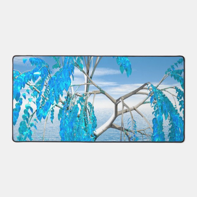 Alfrombrillas De Escritorio Árbol de verano de cristal (Anverso)