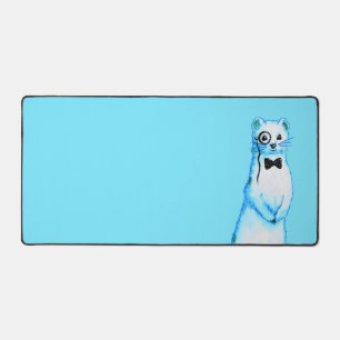 Alfrombrillas De Escritorio Arca blanca Ermine Cute Ferret Lover Art