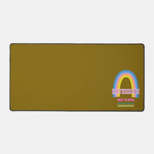 Alfrombrillas De Escritorio Arcoíris Brown (Anverso)