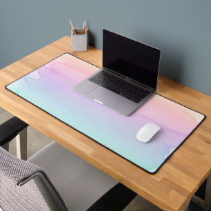 Alfrombrillas De Escritorio Arcoíris Pastel Ombre Acuarela Estética