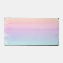 Alfrombrillas De Escritorio Arcoíris Pastel Ombre Acuarela Estética