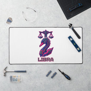 Alfrombrillas De Escritorio Armadura de juego Mecha SciFi Cyber Libra Zodiaco