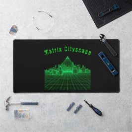 Alfrombrillas De Escritorio Arquitectura de Sistema Cyberpunk Verde Neón Paisa