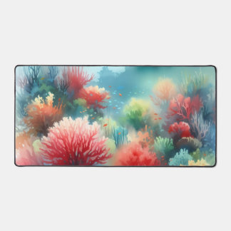 Alfrombrillas De Escritorio Arrecifes de coral vibrantes de color agua