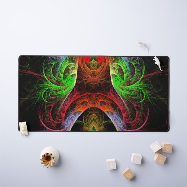 Alfrombrillas De Escritorio Arte abstracto carnaval (Mesa para niños)