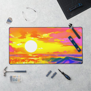 Alfrombrillas De Escritorio Artsy Sunset