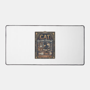 Alfrombrillas De Escritorio Asistente personal de gato Humor de dueño divertid