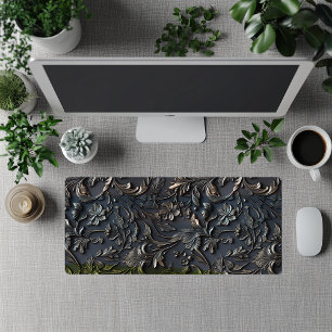 Alfrombrillas De Escritorio Aspecto antiguo de Steampunk Metalizado Moda de pa