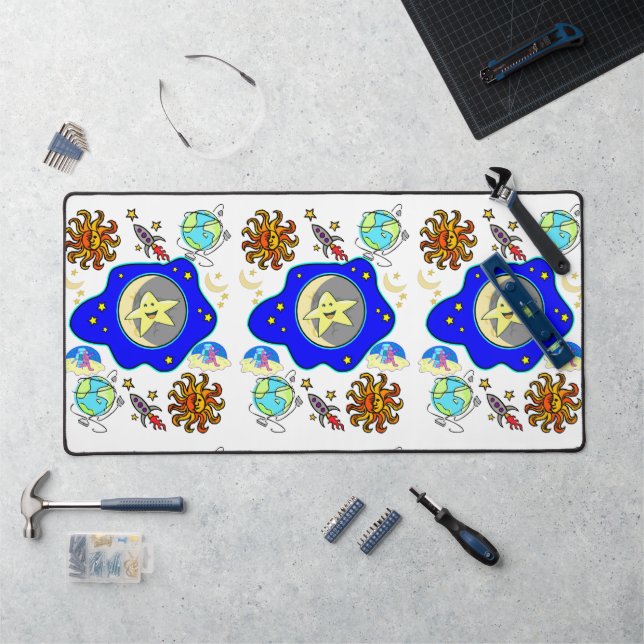 Alfrombrillas De Escritorio Astronautas espaciales de Moat Aliens (Puesto de trabajo)