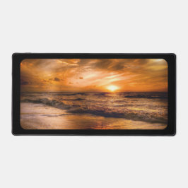 Alfrombrillas De Escritorio Atardecer en una playa desierta