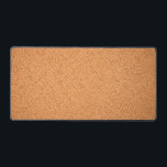 Alfrombrillas De Escritorio  Authentic Cork Board Texture Office Desk Mat<br><div class="desc">This Authentic Cork Board Texture Office Desk Mat features a high-resolution, full-bleed print of natural cork grain. Perfect for organized home offices, student study desks, or as a functional gift for planners. This ultra-wide desk pad offers the warm, organic look of a cork notice board with the smooth, high-performance tracking...</div>