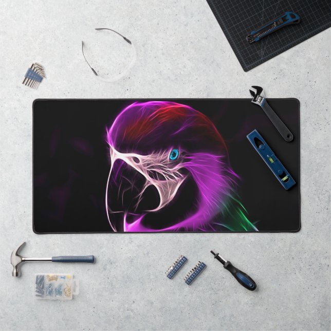 Alfrombrillas De Escritorio Awesome Plum Glow Parrot (Puesto de trabajo)