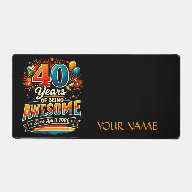 Alfrombrillas De Escritorio Awesome Since April 1986 (Anverso)