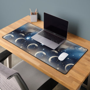 Alfrombrillas De Escritorio Azul Celeste Polvoriento Tranquilo Luna