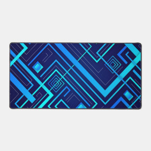 Alfrombrillas De Escritorio Azul futurista