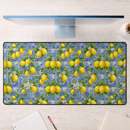 Alfrombrillas De Escritorio Azulejo de Acuarela de Estilo Francés Campestre Li