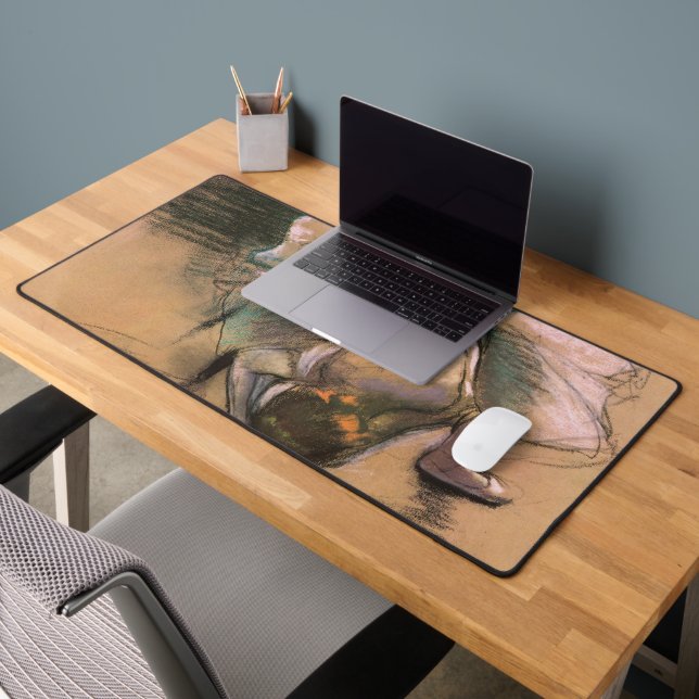 Alfrombrillas De Escritorio Bailarina atando sus cintas de Edgar Degas (Oficina 2)