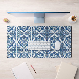 Alfrombrillas De Escritorio Baldosas mediterráneas, portuguesas, azulejo, mall