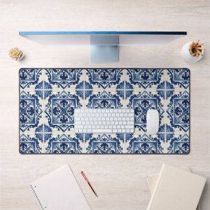 Alfrombrillas De Escritorio Baldosas mediterráneas, portuguesas, azulejo, mall