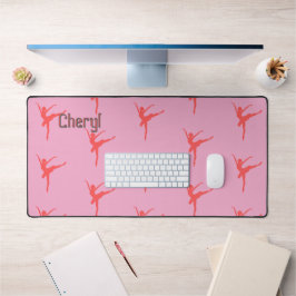 Alfrombrillas De Escritorio Ballerina. Rosa. Personalizado