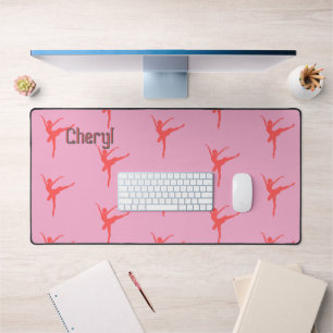 Alfrombrillas De Escritorio Ballerina. Rosa. Personalizado