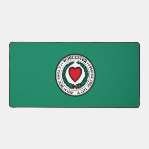 Alfrombrillas De Escritorio Bandera de Worcester, Massachusetts 