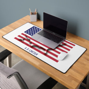 Alfrombrillas De Escritorio Bandera estadounidense Patriótica personalizada