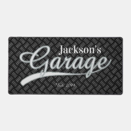 Alfrombrillas De Escritorio Baño de herramientas clásicas de garaje gris almoh